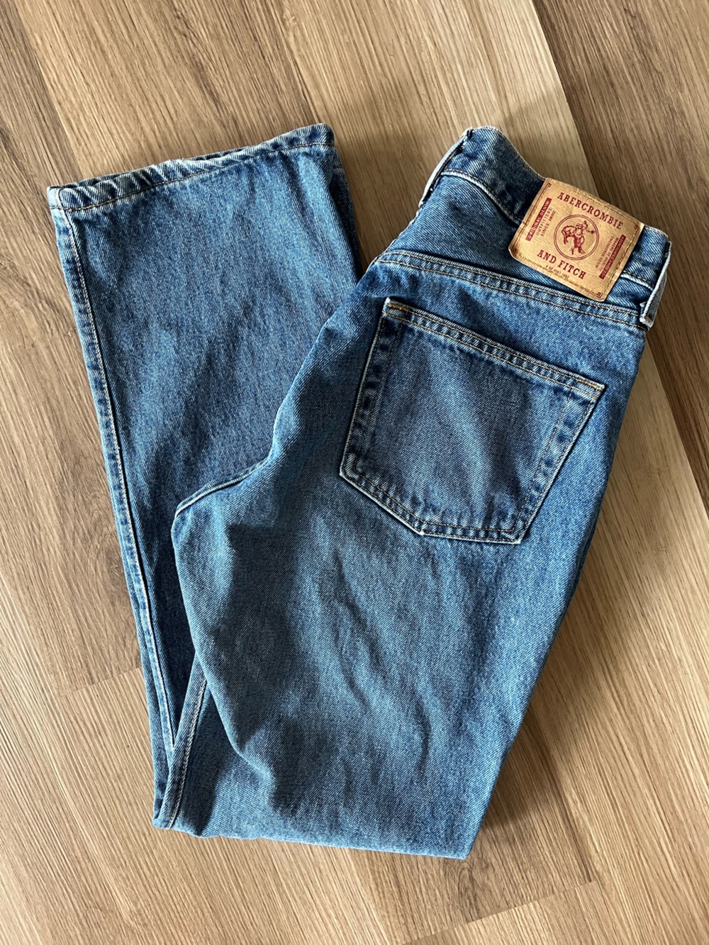 Vintage Abercrombie & Fitch Women’s High Rise Straight Leg Jeans Size 8